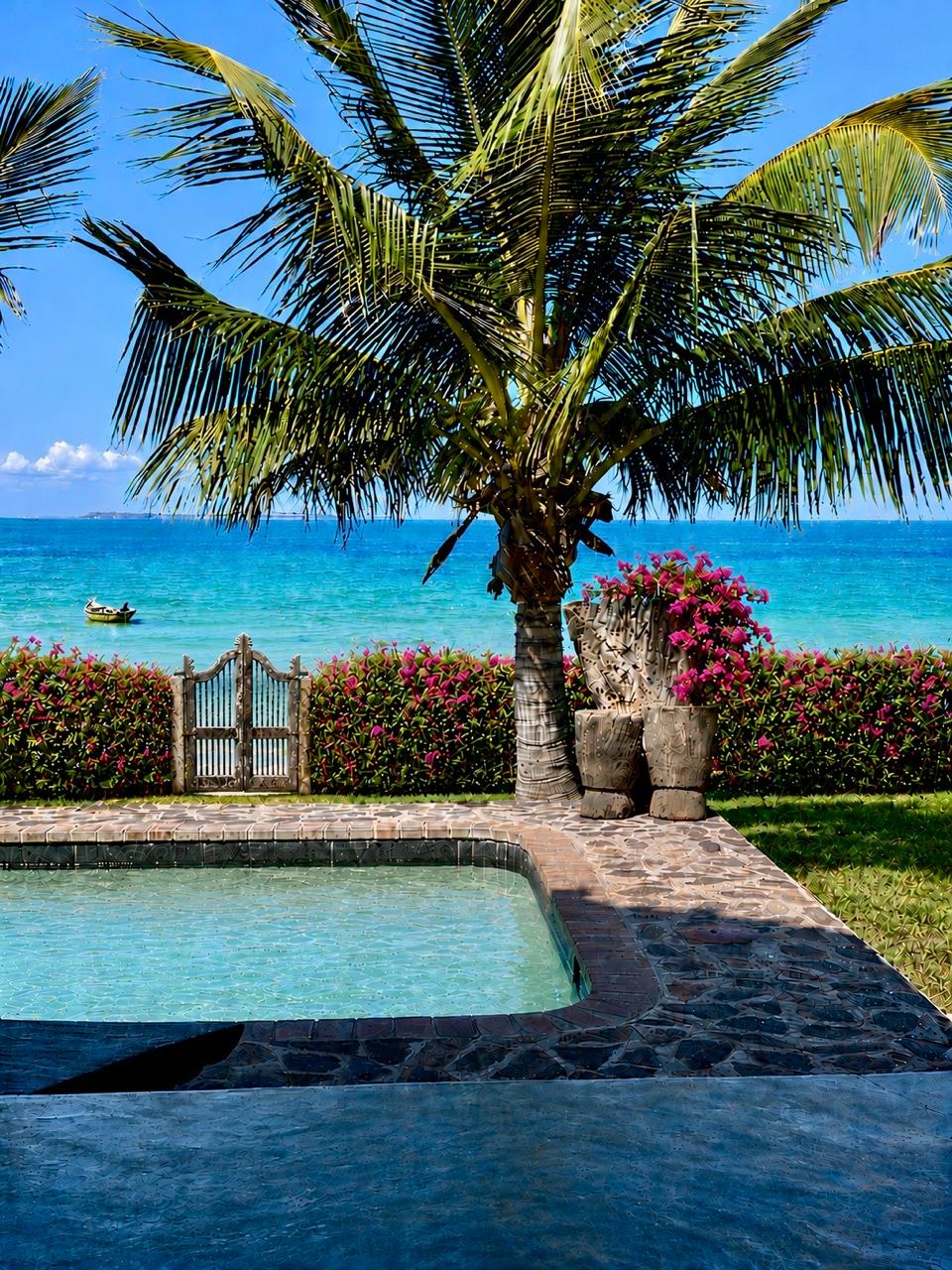 Pool and garden
